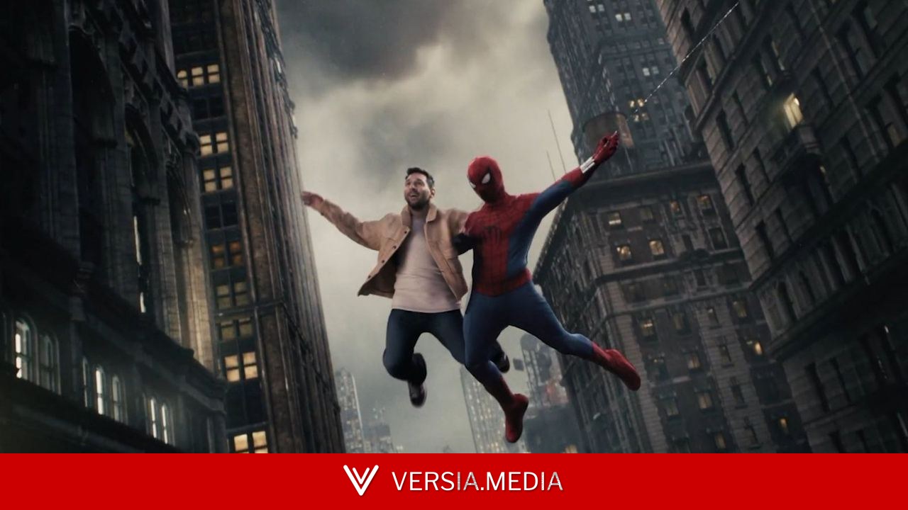 Messi se encontra com Homem-Aranha em divulgação do novo filme do herói
