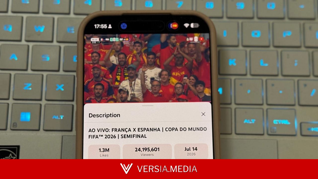 CazéTV quebra recorde com Espanha x França e bate 24 milhões ao vivo no YouTube