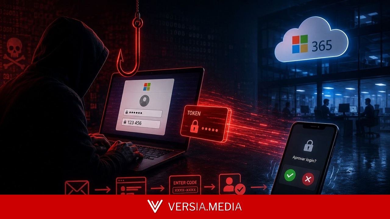 Erro de cibercriminoso revela rede de golpes que burla segurança do Microsoft 365
