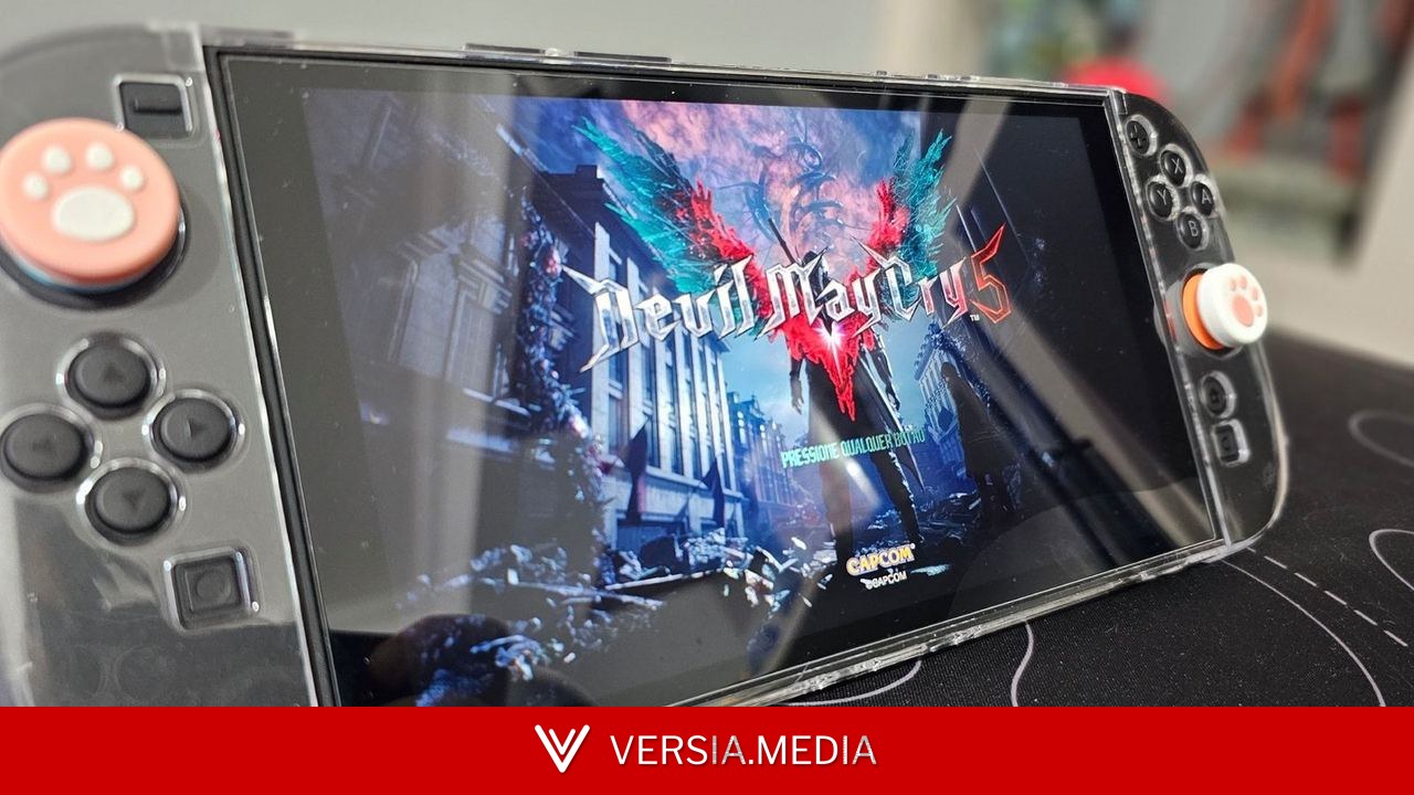 Devil May Cry 5 mostra como é divertido bater em demônios em qualquer lugar no Nintendo Switch 2